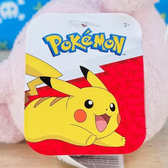 Jazwares Pokemon Sleeping Igglybuff 5" Video Game Collectible Toy Plush NWT - Picture 4 of 5